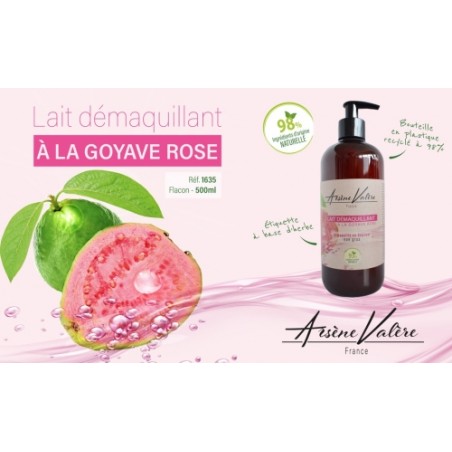Lait démaquillant à la goyave rose 500 ML | ESTHE'pro Diffusion