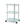 GUERIDON 3 PLATEAUX VERRE | ESTHE'pro Diffusion