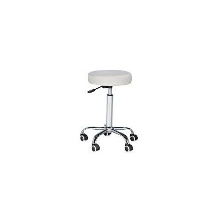 TABOURET PIETEMENT CHROME GALETTE EPAISS | ESTHE'pro Diffusion