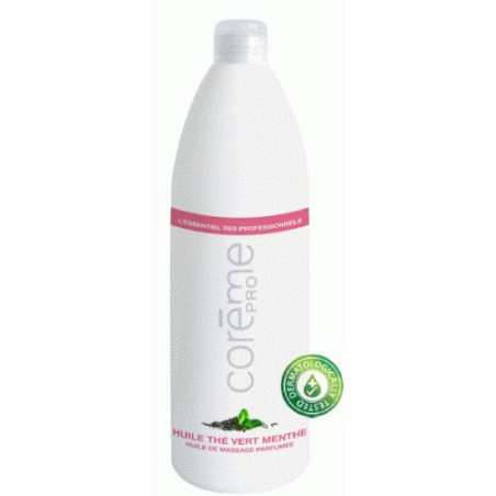 Huile de modelage thé vert - menthe 1L | ESTHE'pro Diffusion