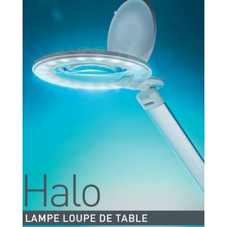 LAMPE LOUPE LED DE TABLE HALO | ESTHE'pro Diffusion