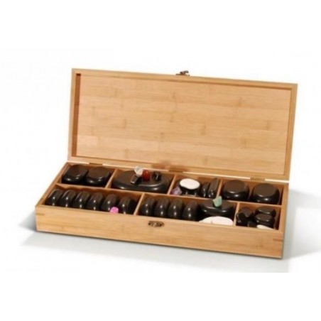 KIT DE MASSAGE AUX PIERRES CHAUDES | ESTHE'pro Diffusion