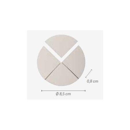 EPONGE LATEX TRIANGLE 4 MORCEAUX | ESTHE'pro Diffusion