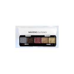 Palette 5 fards pailletés avec estompe | ESTHE'pro Diffusion