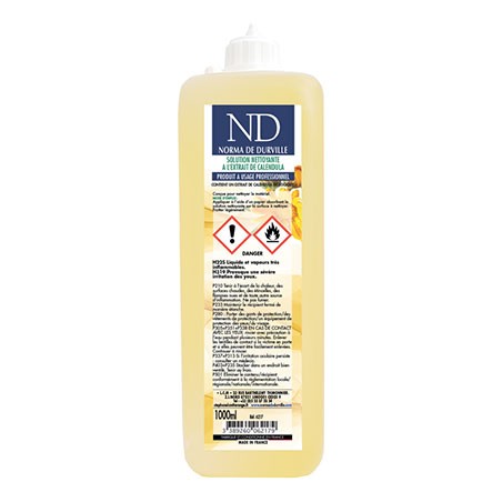 Solution nettoyante post épilatoire