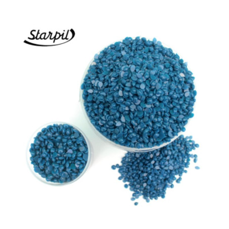 Cire film Starpil cristalline pelable bleue en pastilles 1kg | Pro