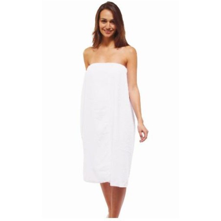 Paréo blanc gamme éco – Linge cabine – ESTHE’pro Diffusion France