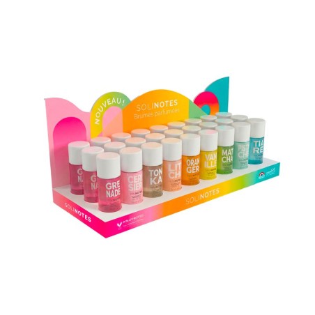 Présentoir Brumes Parfumées Solinotes 180 ml | ESTHE PRO DIFFUSION