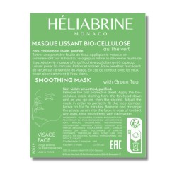 Masque Bio-Cellulose Lissant & Purifiant Thé Vert | ESTHE PRO DIFFUSION