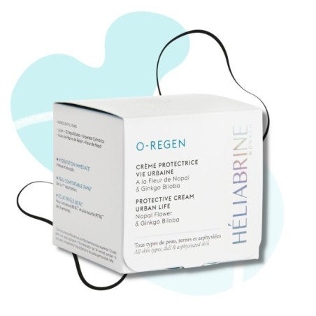 Crème Protectrice Vie Urbaine O-Régén Heliabrine 50ml | ESTHE PRO DIFFUSION