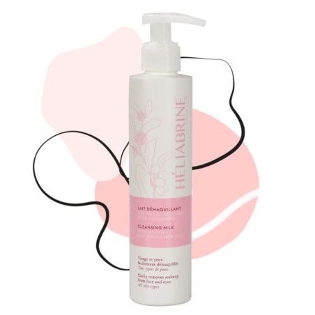 Lait Démaquillant Jojoba & Macadamia Heliabrine 200ml | ESTHE PRO DIFFUSION