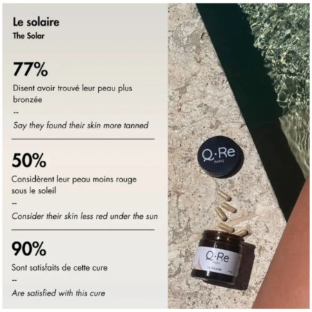 LE SOLAIRE Q.RE PARIS – Préparation au soleil & bronzage | ESTHE PRO DIFFUSION
