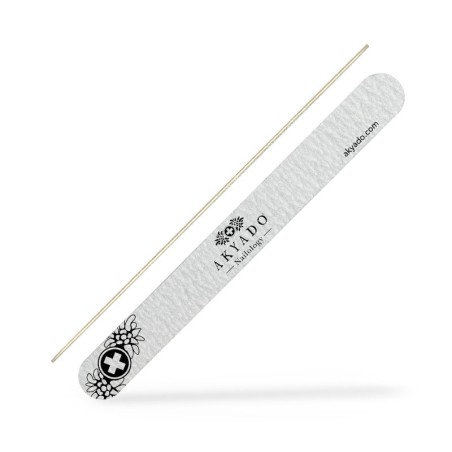 Lime Zebra Ronde Bois Mince 100/180 pour Ongles Professionnelle | ESTHE PRO DIFFUSION