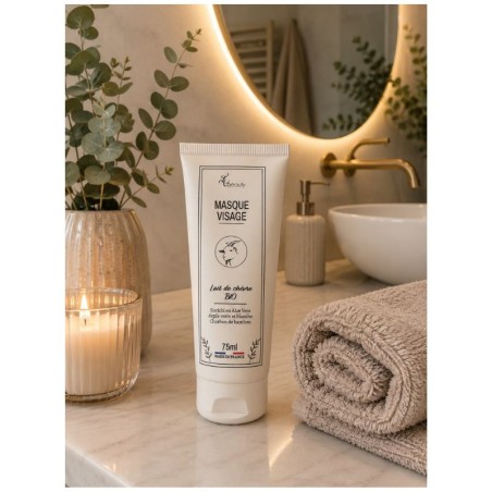 Masque Visage Lait de Chèvre Bio & Charbon | ESTHE PRO DIFFUSION