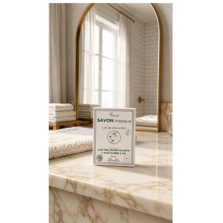 Savon Masque Lait de Chèvre Bio Arbre à Thé | ESTHE PRO DIFFUSION