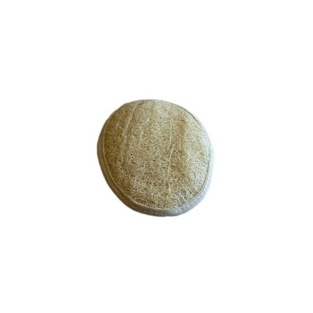 Paumette loofah ronde 14 cm – démaquillant simple face | ESTHE PRO DIFFUSION